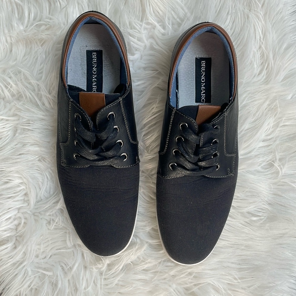 Bruno Marc Rivera Lo Cut Lace Up Casual Oxford Inspired Sneaker Shoes  Sz 9